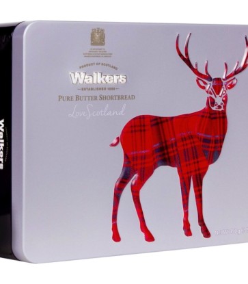 Walkers Shortbread Stag Keepsake Tin 150g 