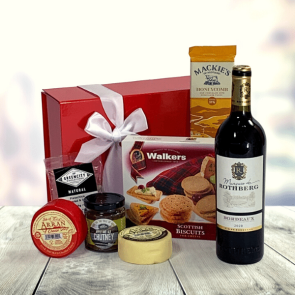 Eriskay Cheese and Wine Hamper